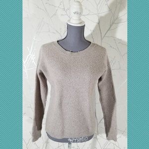 Wilfred Free 100% Wool Waffle Knit Crewneck Isabelli Sweater